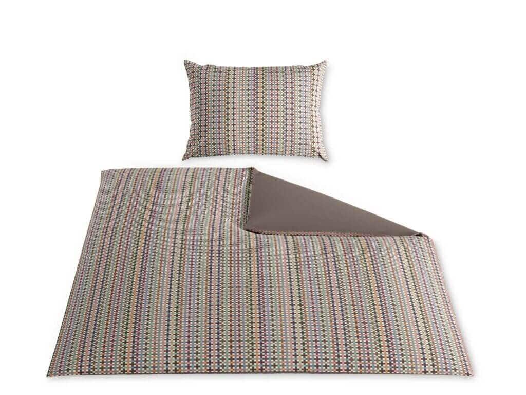 Selection by Bico Duvetbezug Squares brown