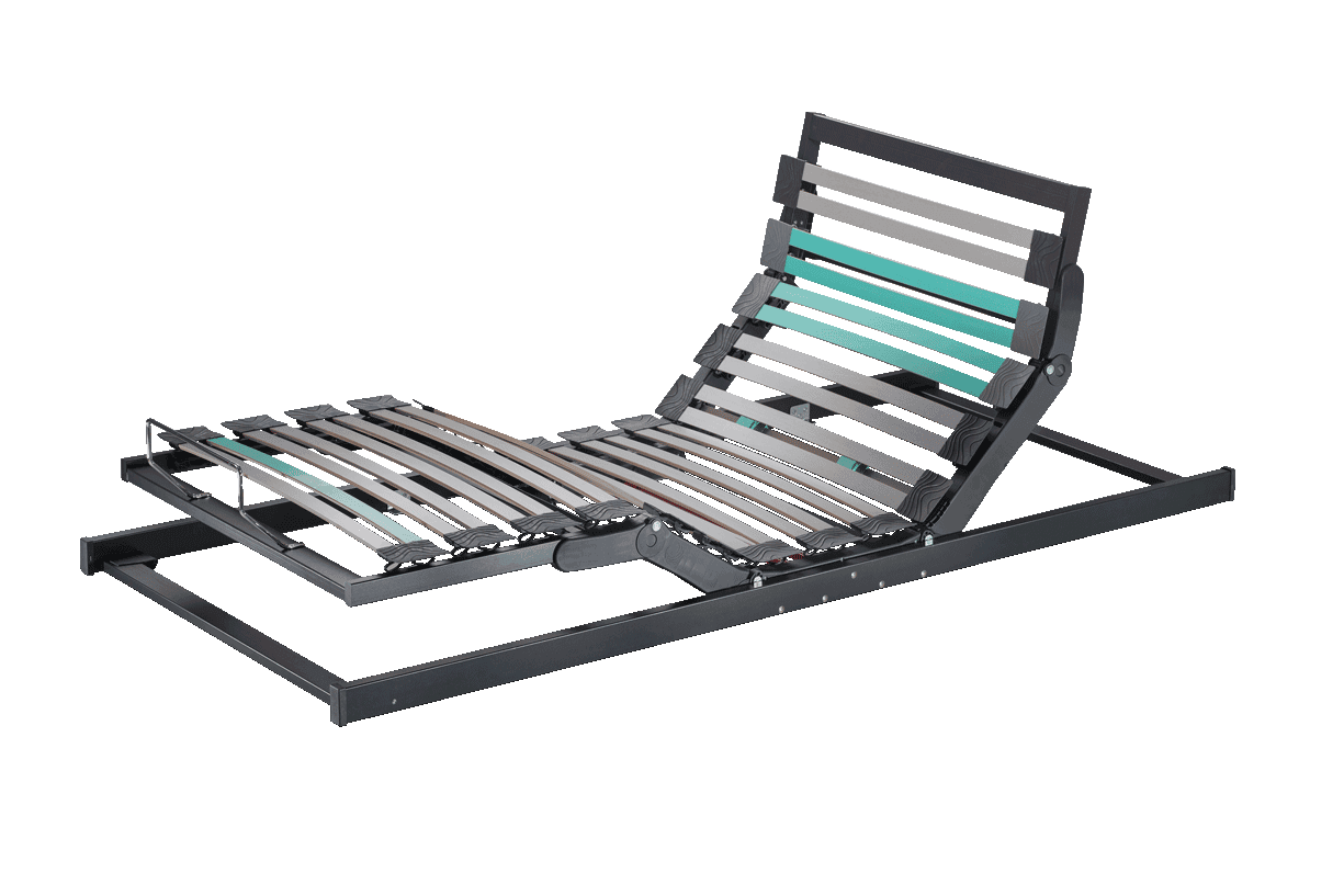 Basics by BICO Lattenrost Flex M h2529 mit Sitz Kopfteil und Knieverstellbarkeit mit Flachmotor