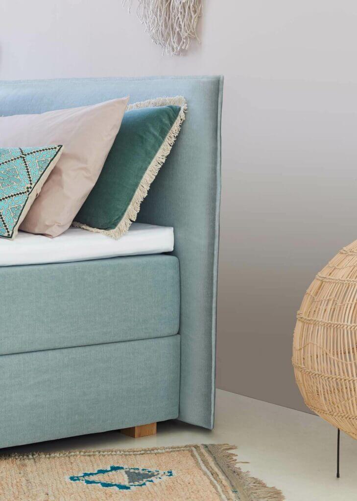 Isabelle by Bico Boxspringbett Butterfly Detail Kopfteil