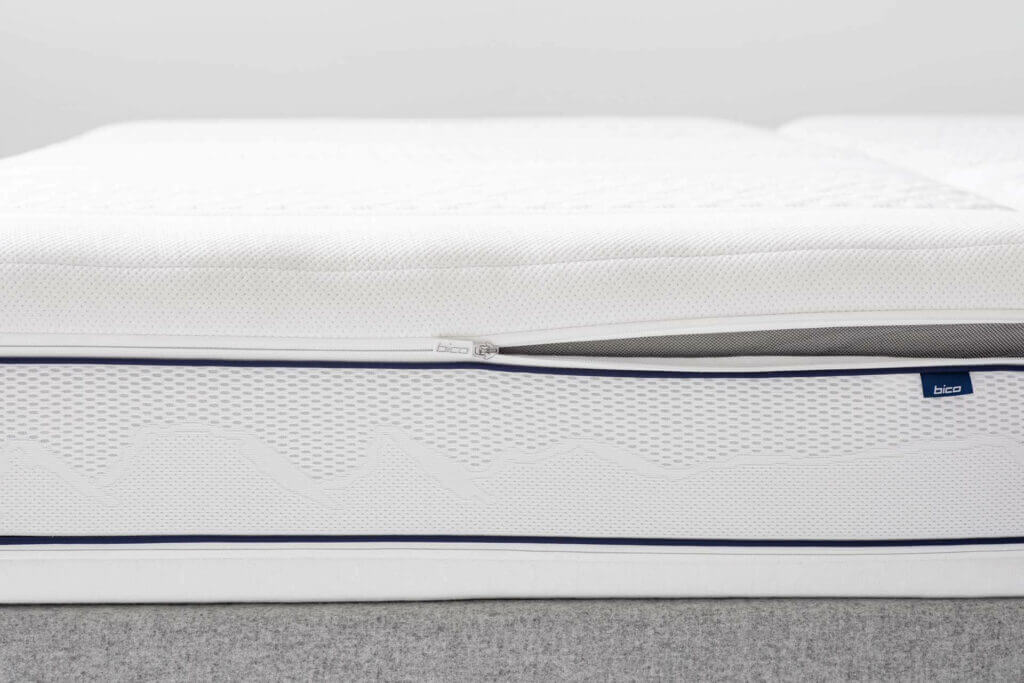 BICO Matratze BodyLuxe h1005 mit zwei Reissverschluesse mit Keder