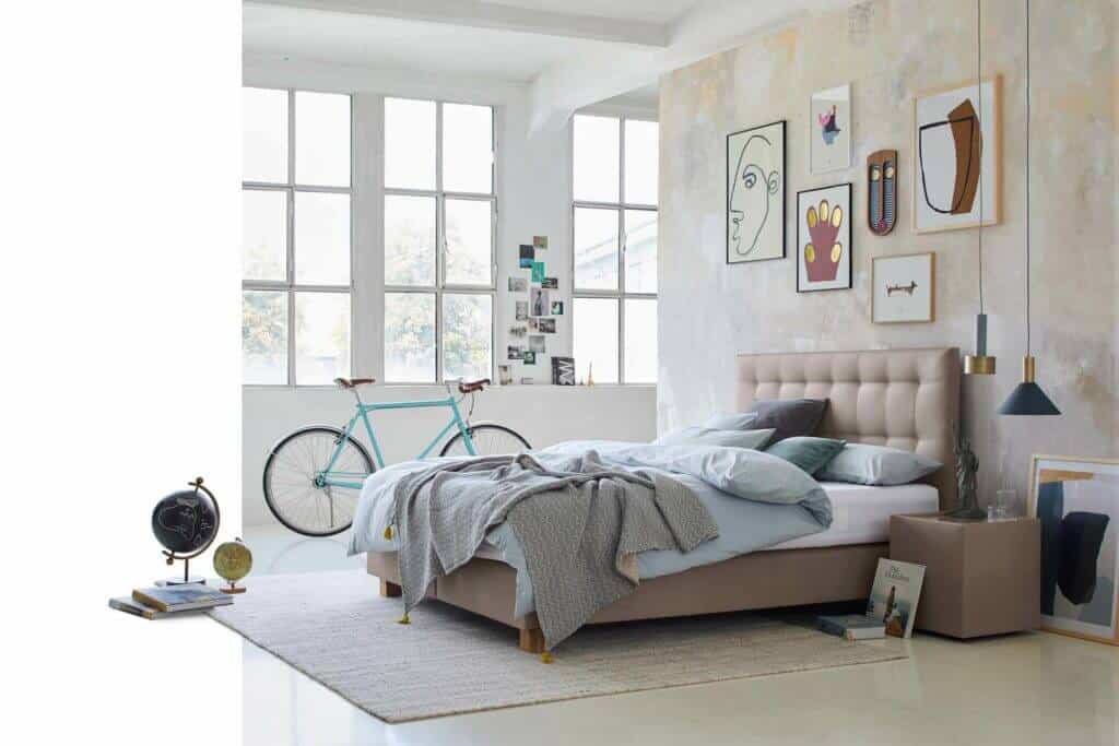 Isabelle by Bico Boxspringbett im Schlafzimmer