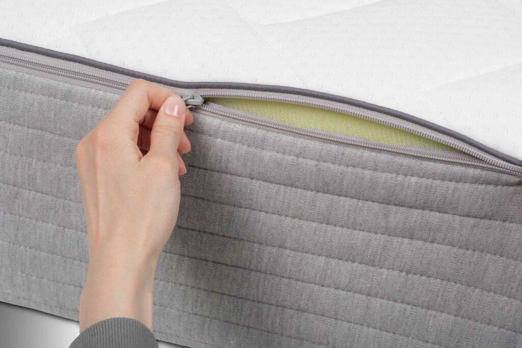 Basics by Bico Matratze Modell 03 h1050 Reissverschluss öffnen mit Hand