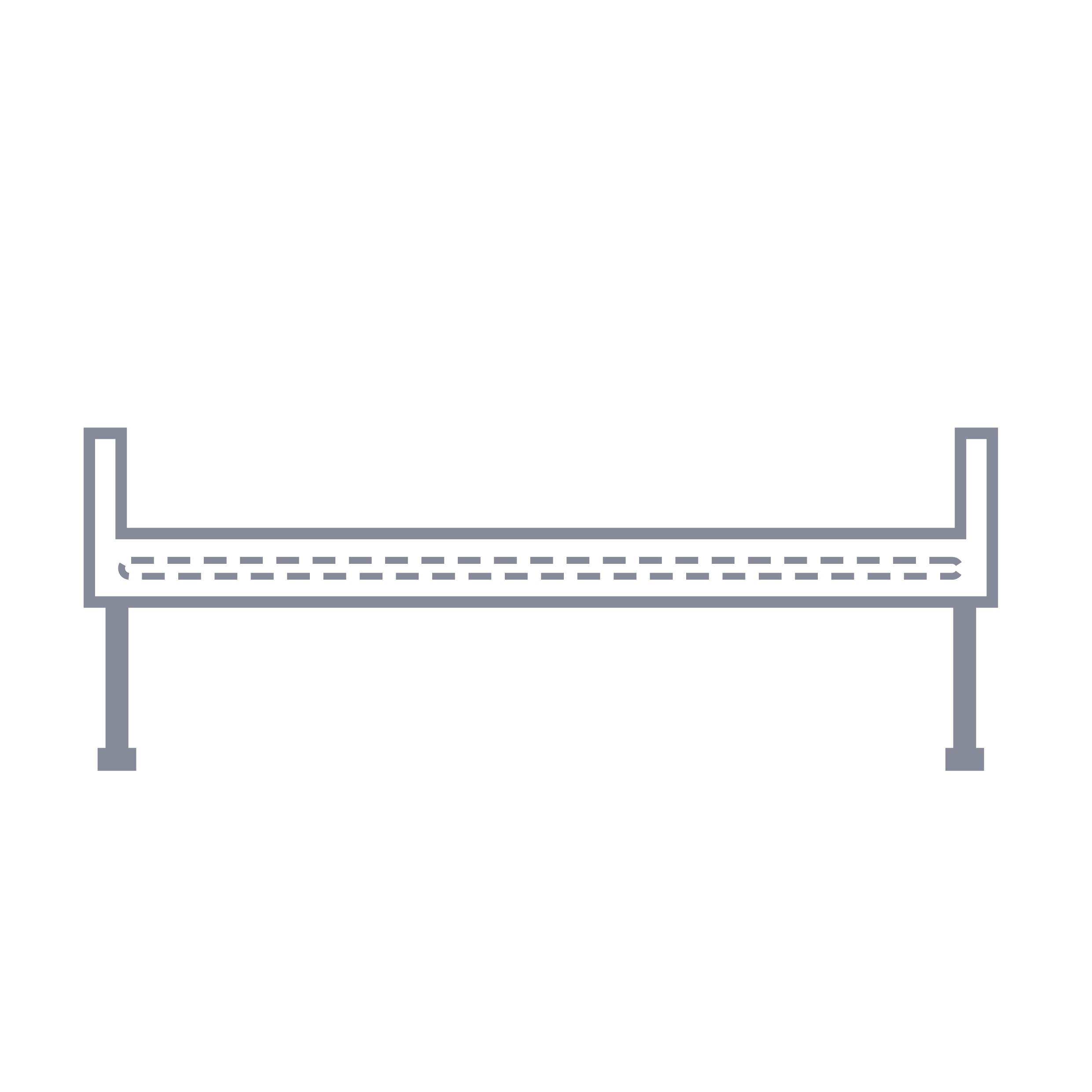 Höhenverstellbar (39-74 cm Einstiegshöhe)