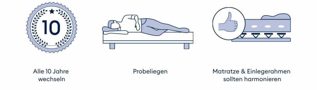Worauf sollten Sie beim Kauf einer Matratze achten?