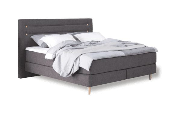 basics by BICO Boxspring Calla Button Anthrazite
