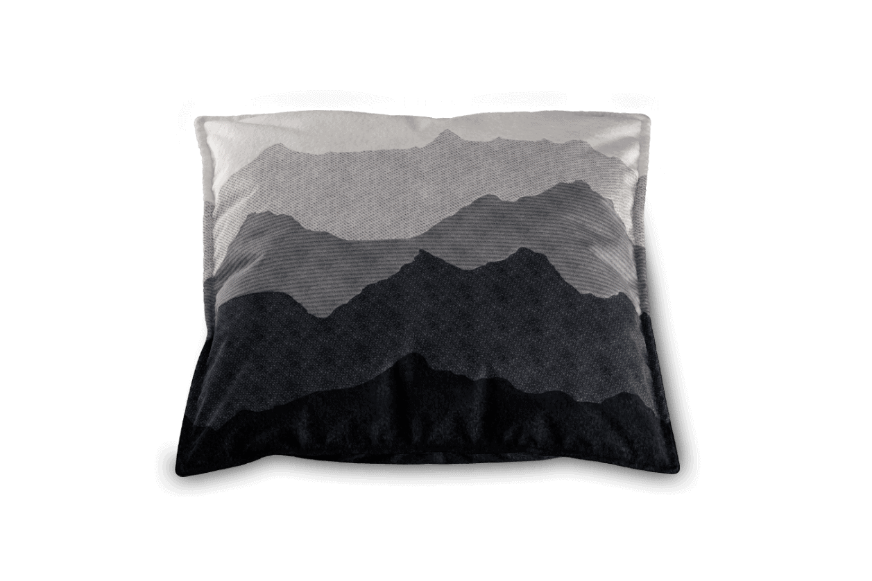 Selection by Bico Kissenhülle Swiss Skyline grey