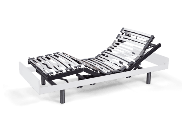 Bico Swing Flex Couch M2 Lattenrost Buche naturweiss lackiert