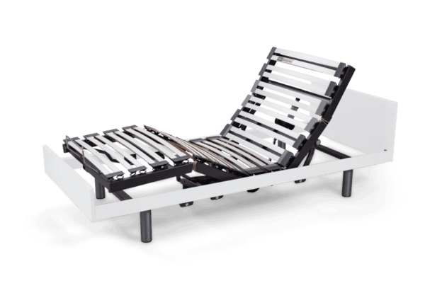 Bico Swing Flex Couch M3 Lattenrost Buche naturweiss lackiert