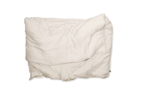 ZigZag Duvetbezug Leinen Stonewash Nature