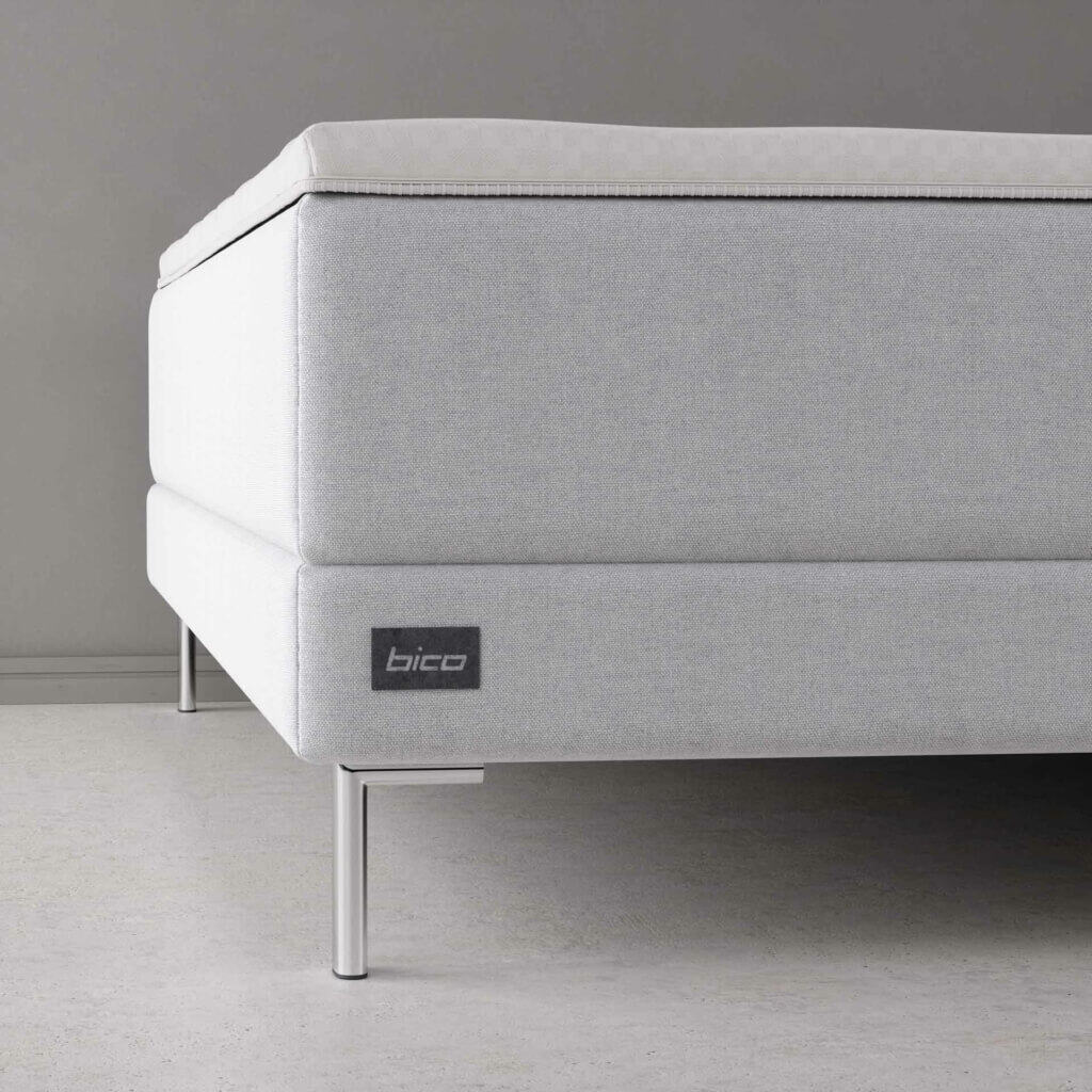 Bico Boxspringbett Furka Metallfuss Detail