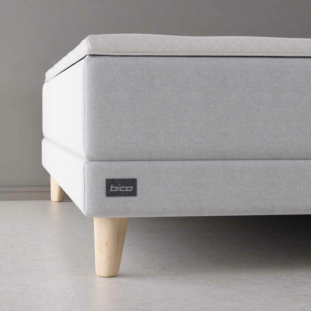 Bico Boxspringbett Susten Holzfuss Detail