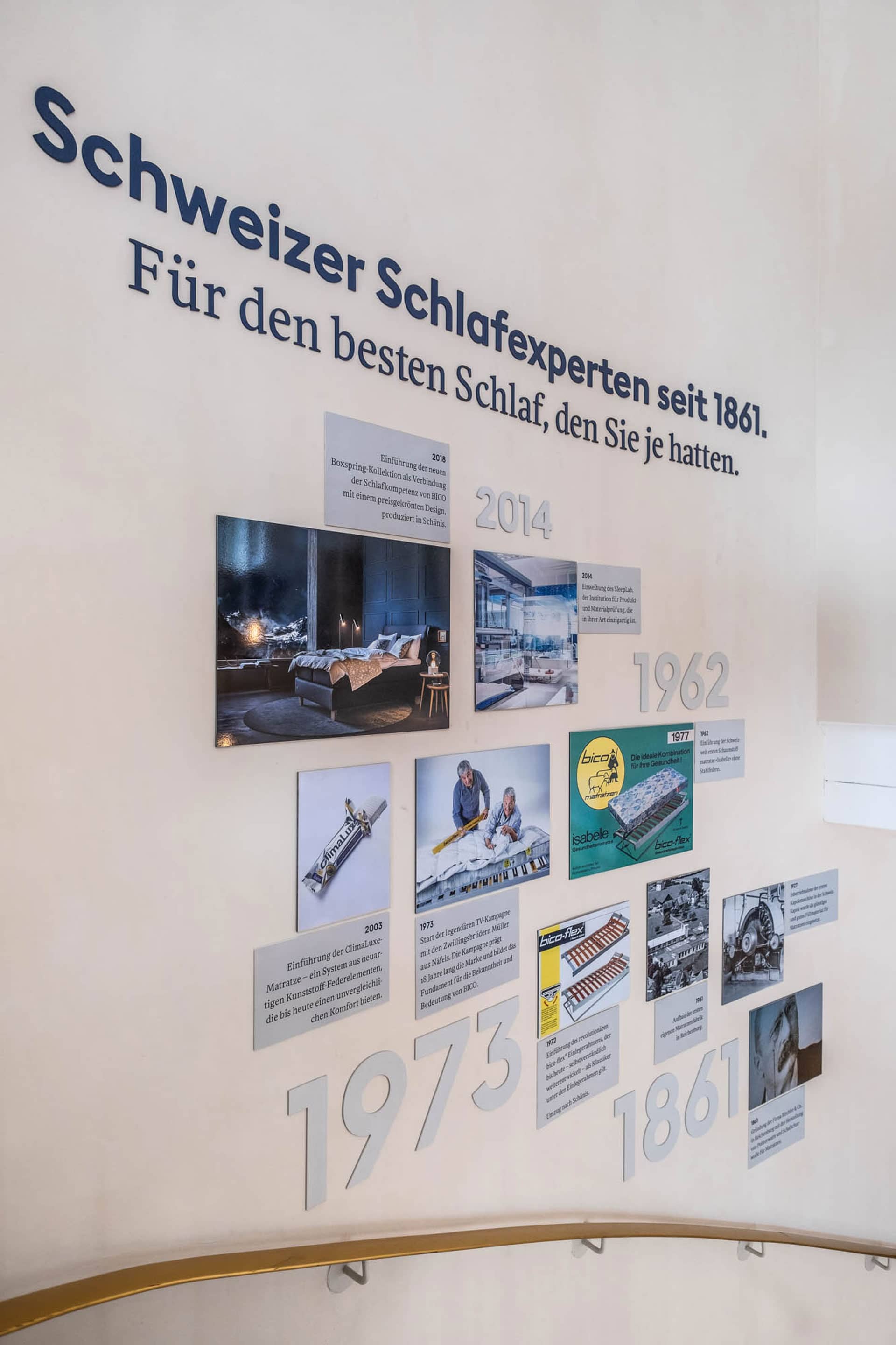 Bico Showroom Bern schweizer Schlafexperten