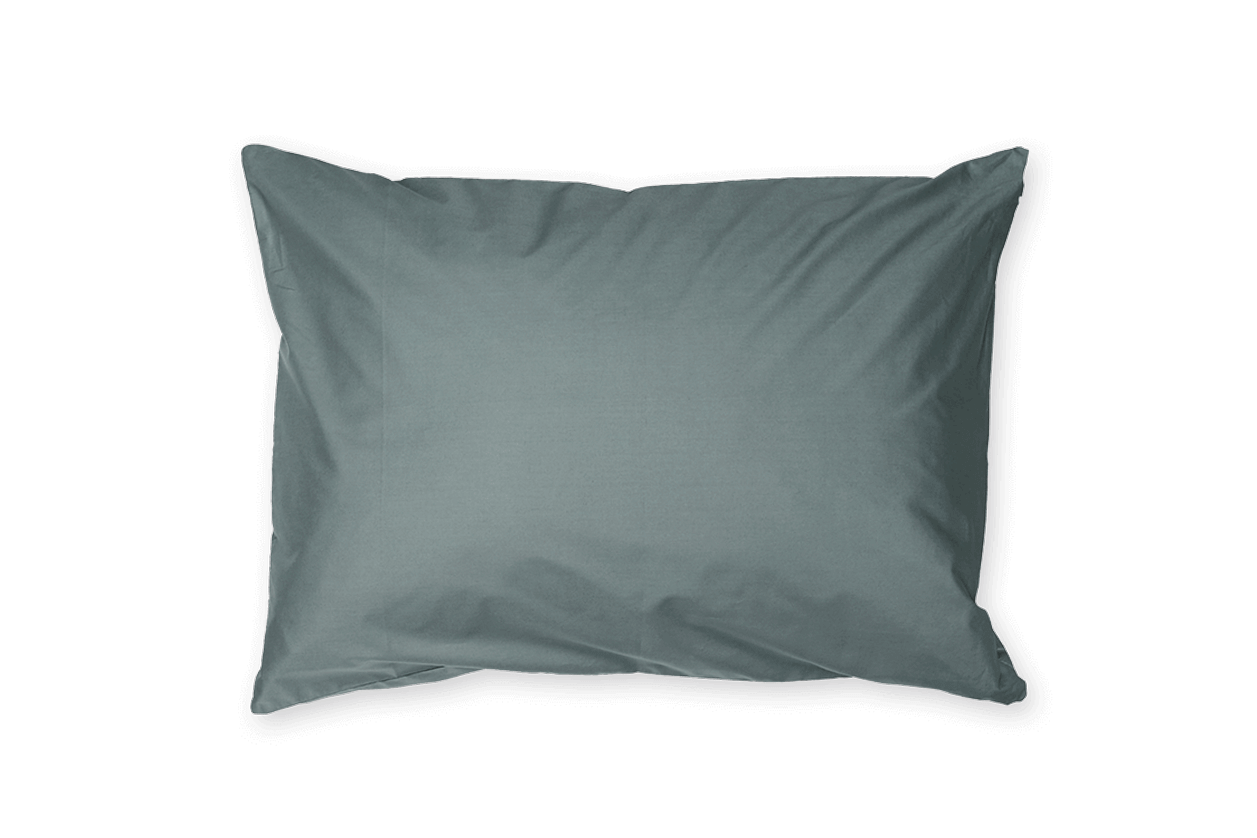 ZigZag Kissenbezug Percal Petrol