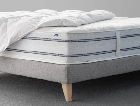 BICO Matratze Bodyfine auf Bettgestell mit Duvet