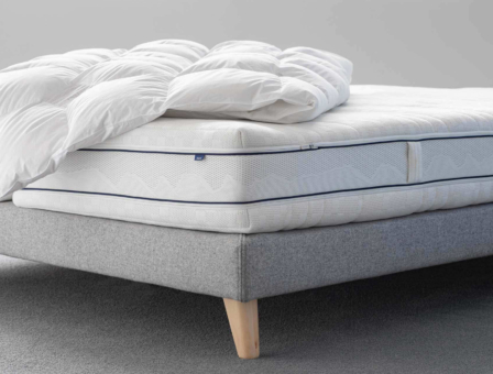 BICO Matratze Climapro h1238 auf Bettgestell mit Duvet